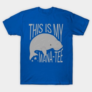 This Is My Manatee Funny Pun T-Shirt